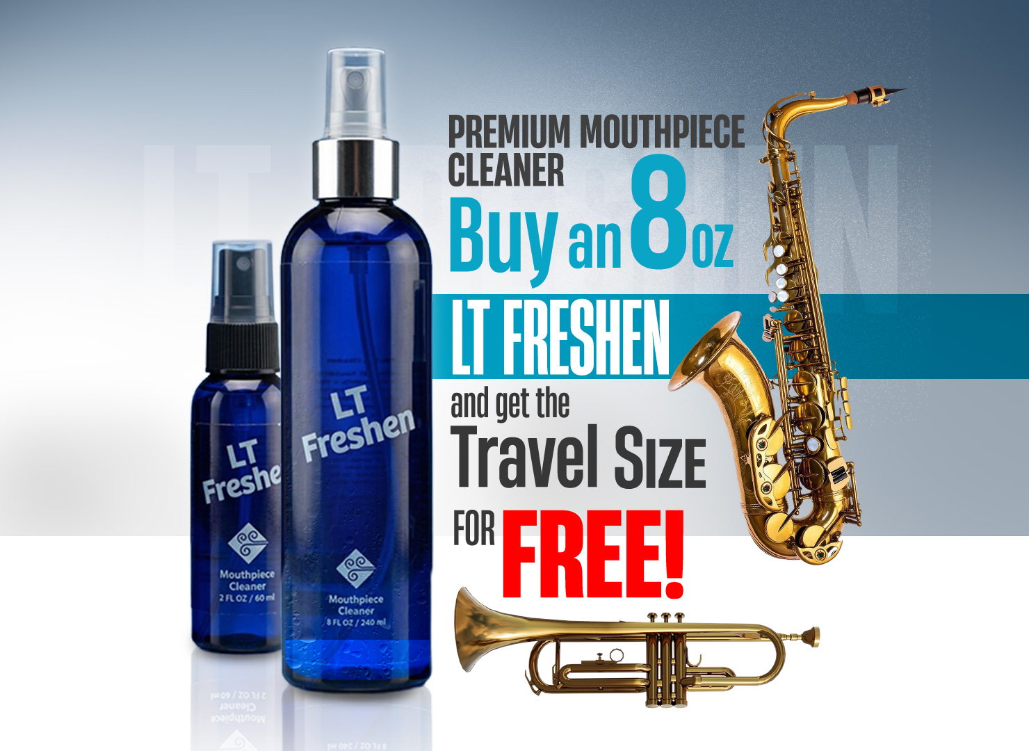 Buy an 8oz. LT Freshen and Get the Travel Size for Free!